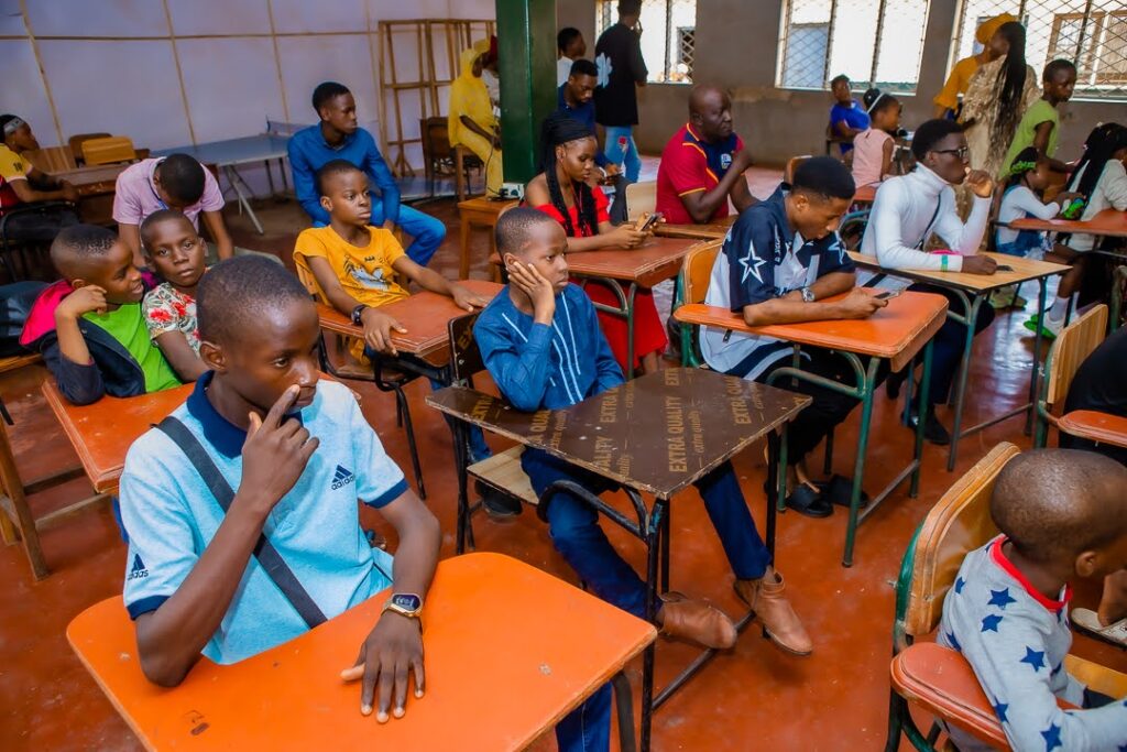 Students in a Cityside classroom
